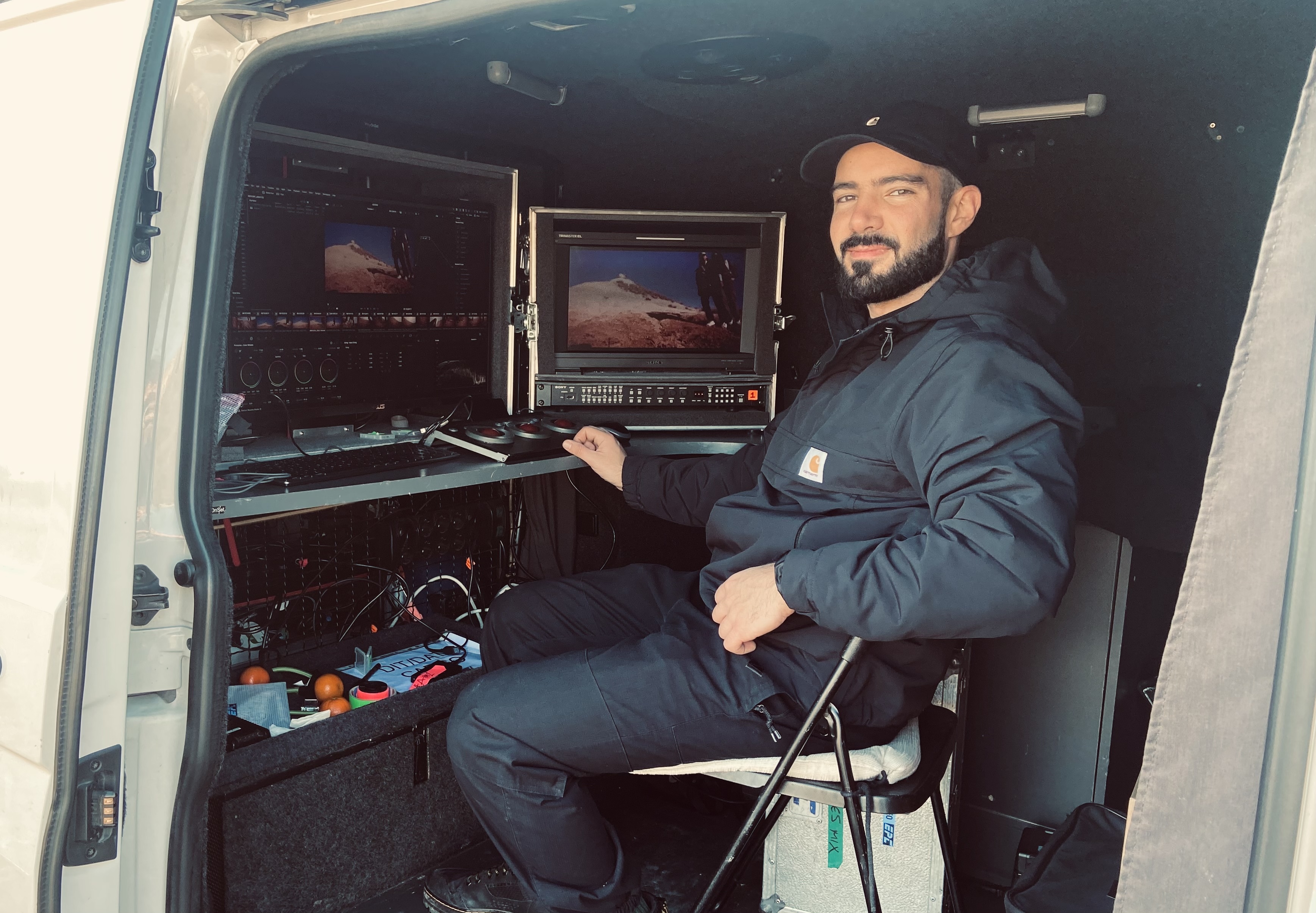 Borja Fresneda — DIT on set